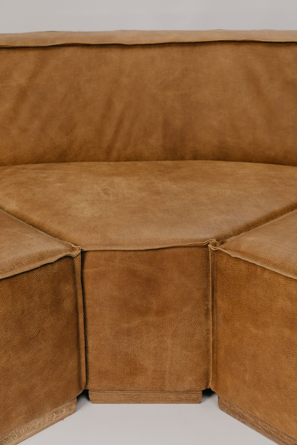 Alden Leather Couch