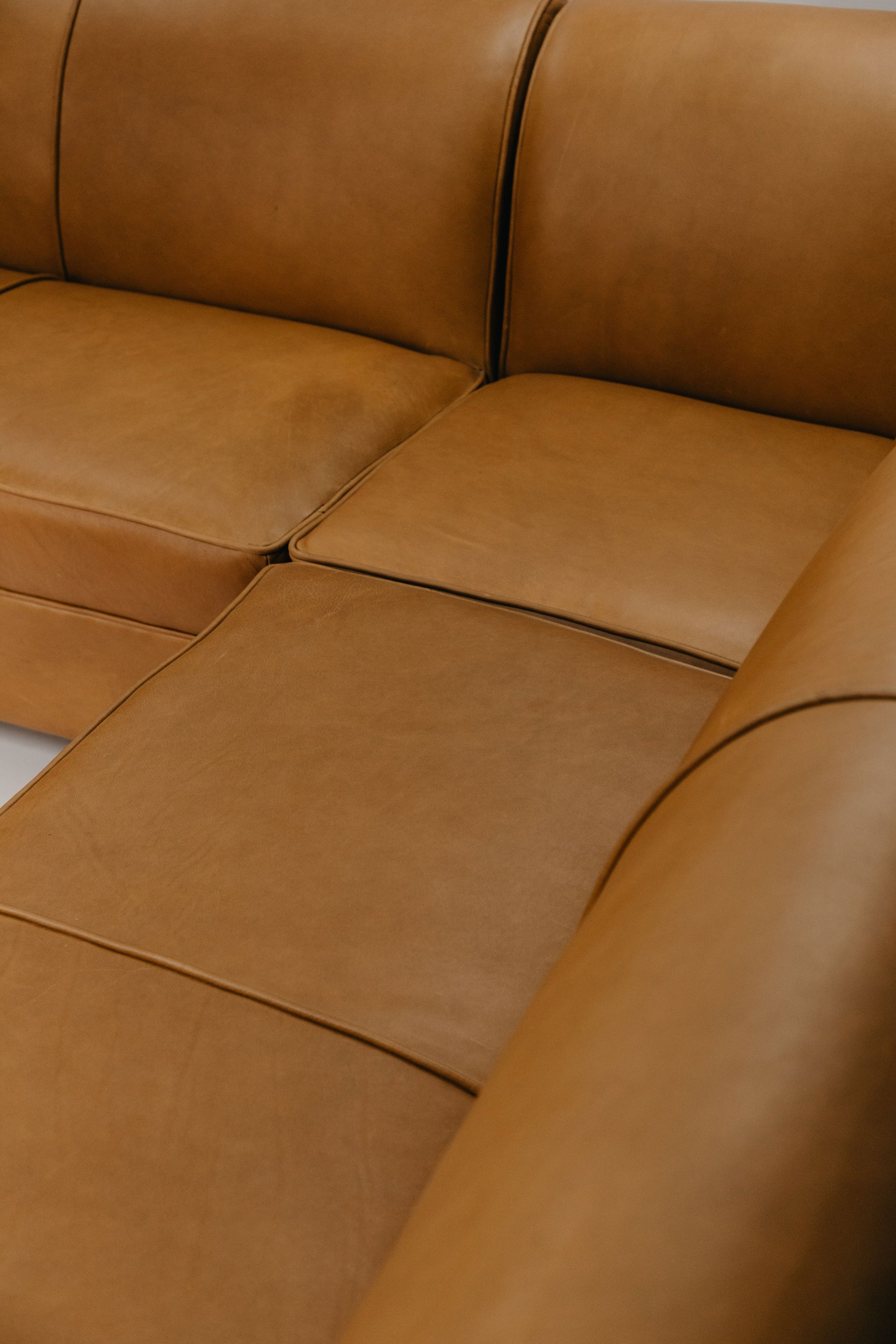 Toren Leather Couch